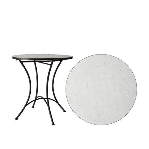MOSAIKBORD vit/svart (HÄMTAS I BUTIK)