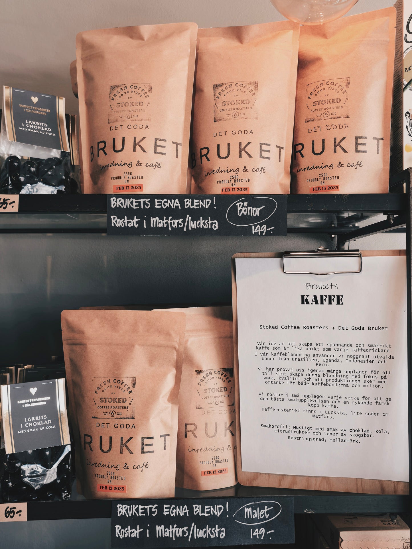 BRUKETS KAFFE malet