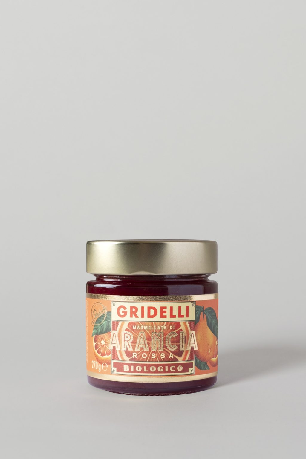 GRIDELLI Ekologisk Blodapelsinmarmelad 270g