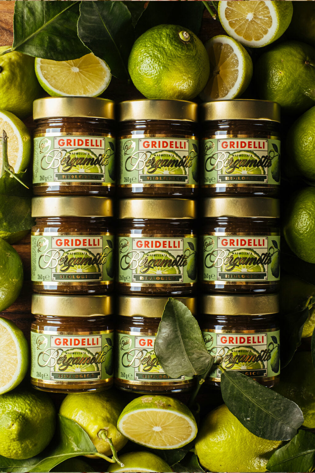 GRIDELLI Ekologisk Bergamottmarmelad 260g
