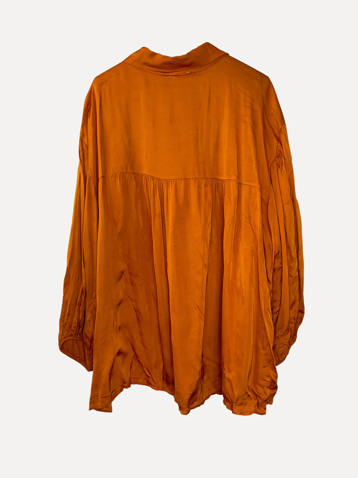 SKJORTA orange/blank