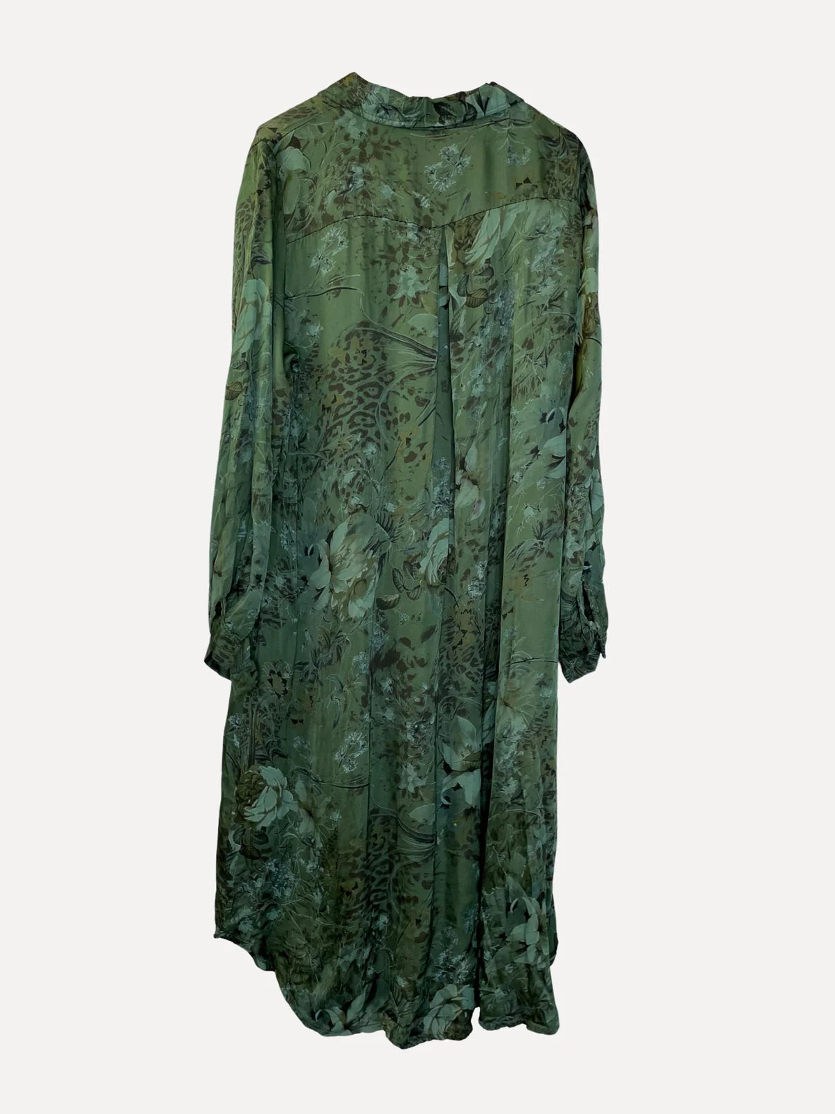 SKJORTKLÄNNING forest green