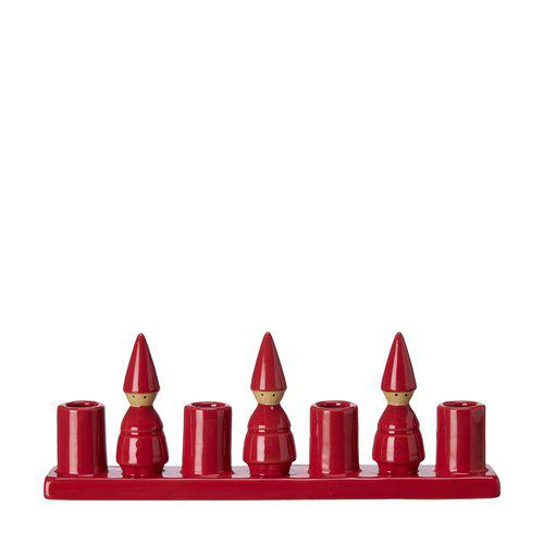 TOMTE LJUSSTAKE Röd