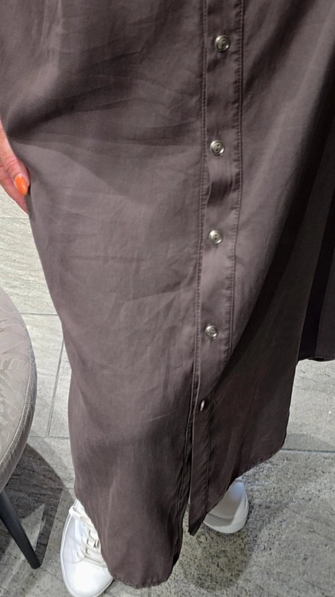 JEANSKLÄNNING Espresso