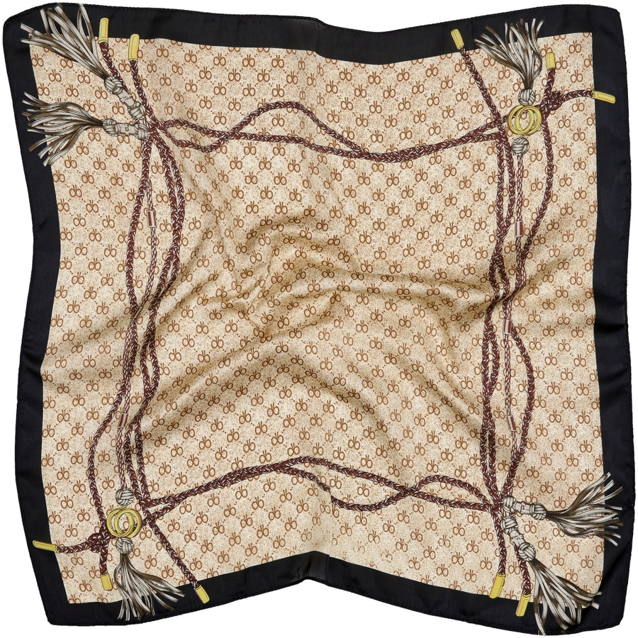 SJAL Mönstrad Svart/beige