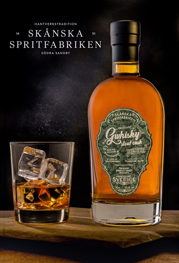 WHISKEY Sweeds i glasburk