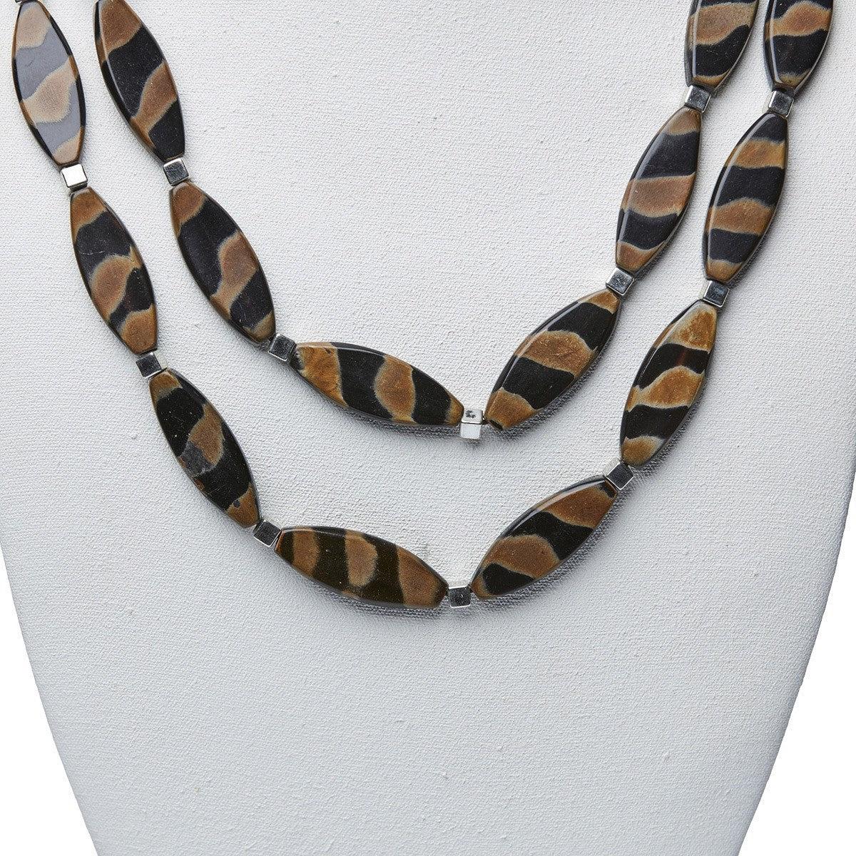 HALSBAND hope brun/svart