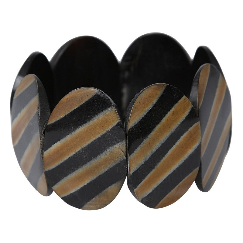 ARMBAND hope brun/svart