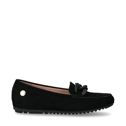 LOAFERS Novita Parma mattsvart länk