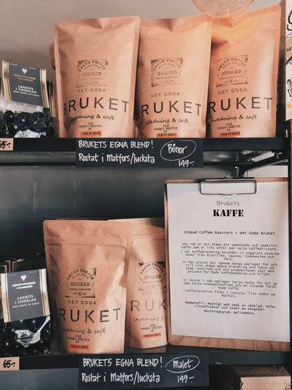 BRUKETS KAFFE hela bönor