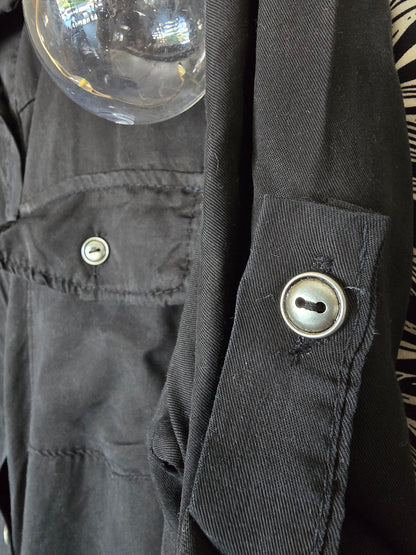 JEANSKLÄNNING MattSvart