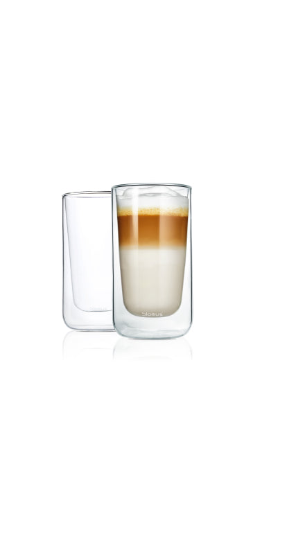 LATTEGLAS Dubbelglas Blomus 2-pack