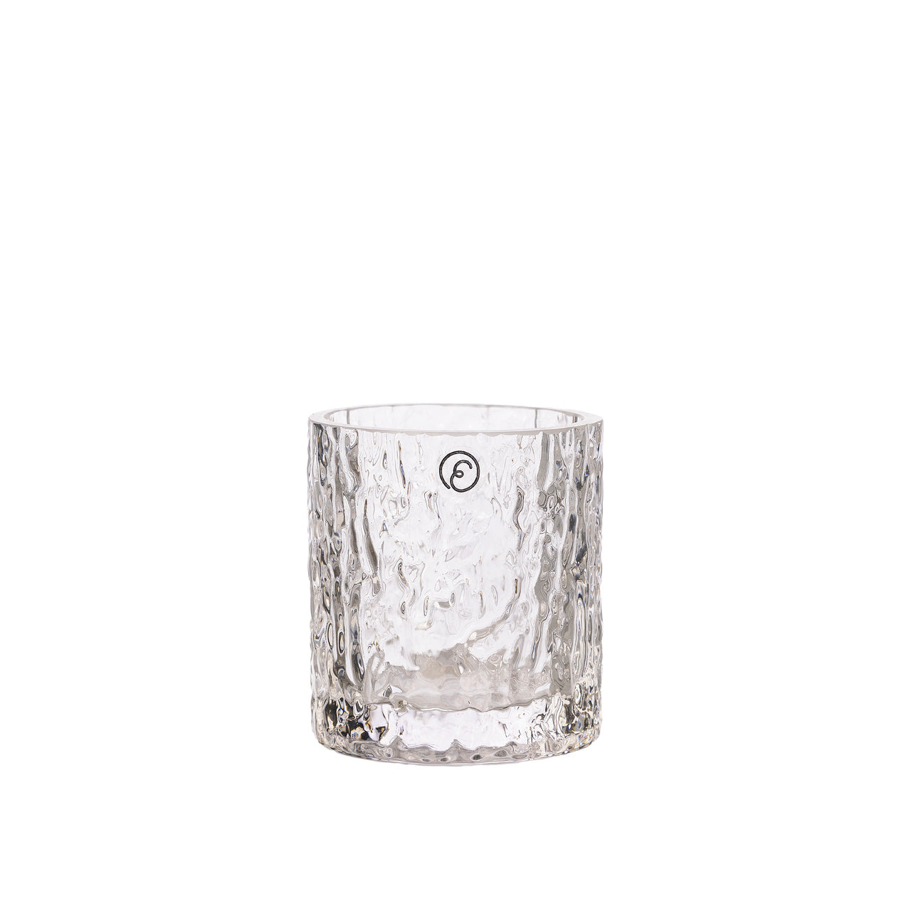 LJUSLYKTA/VAS mönstrat glas Liten ERNST