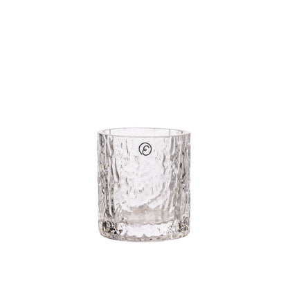 LJUSLYKTA/VAS mönstrat glas Liten ERNST