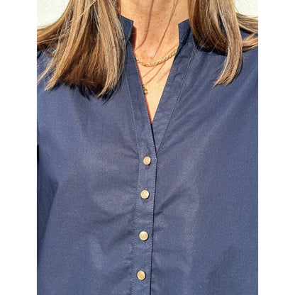 BLUS Mumbai poplin Dark blue