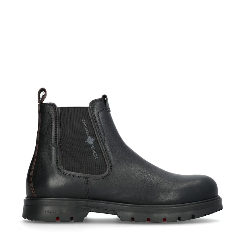 Mount Faden Chelsea Boots Black med broddar CANADA SNOW