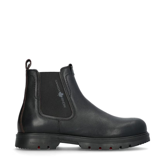 Mount Faden Chelsea Boots Black med broddar CANADA SNOW