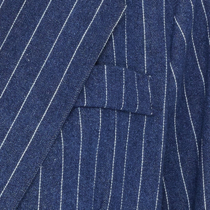 BLAZER Denim Vita ränder