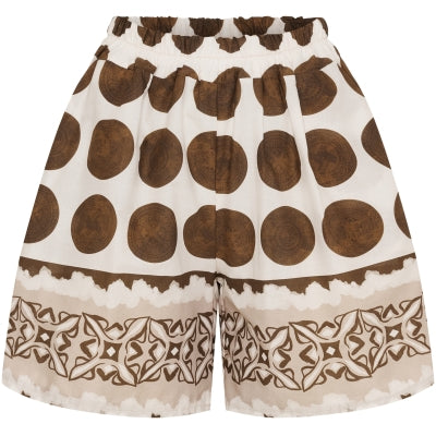 SHORTS Prick Brun/beige