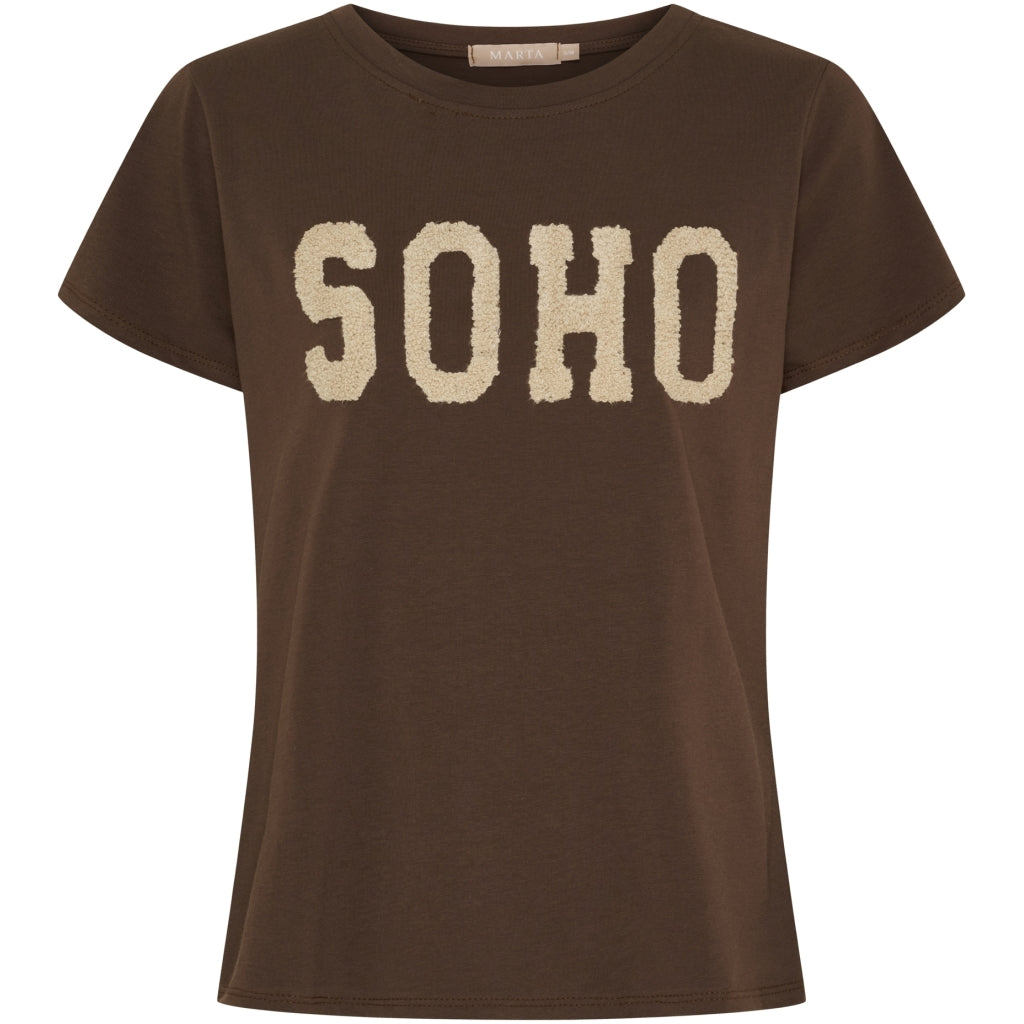 T-SHIRT Brun SOHO