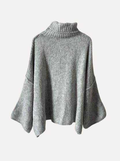 STICKAD TRÖJA Åre Grå