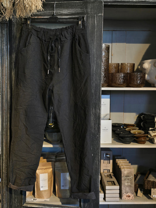 STRETCHBYXA Cozy pants Svart