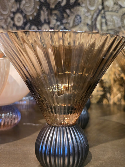 COCKTAILGLAS Taupe/black