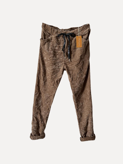 STRETCHBYXA Velvet Camel