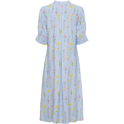 KLÄNNING Lauren Ljusblå blommig