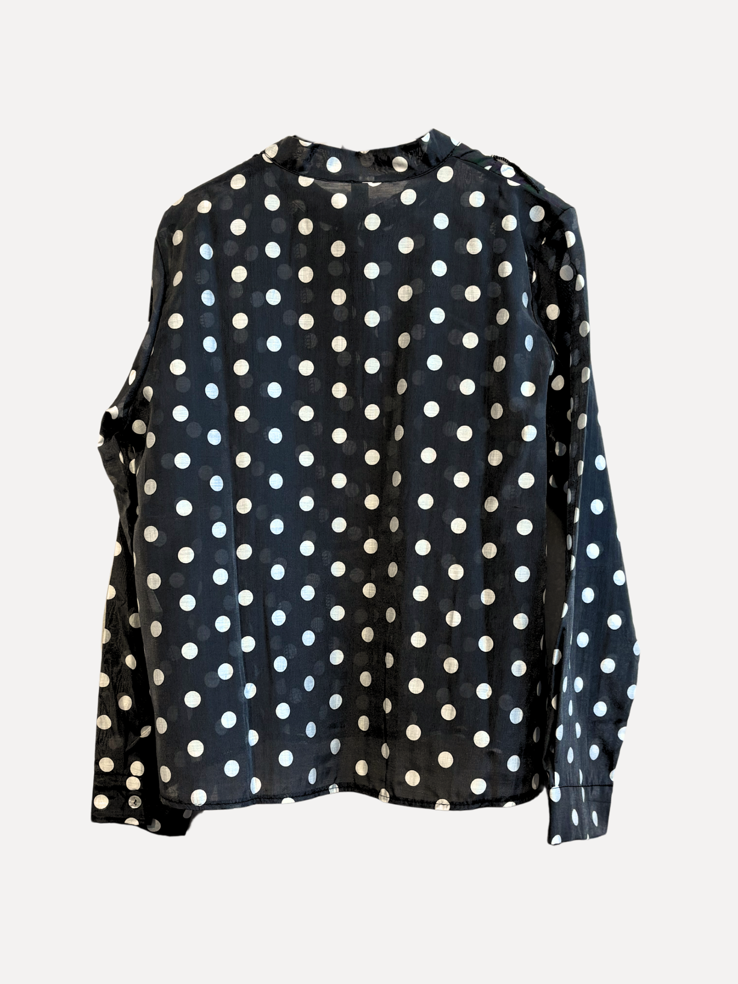 BLUS Dark grey Vita prickar