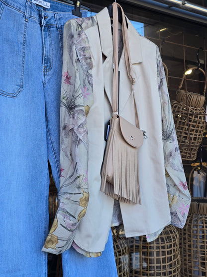 BLAZER Drea Transparanta ärmar & rygg