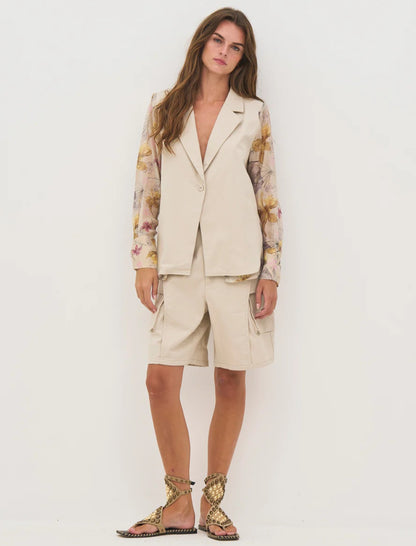 BLAZER Drea Transparanta ärmar & rygg