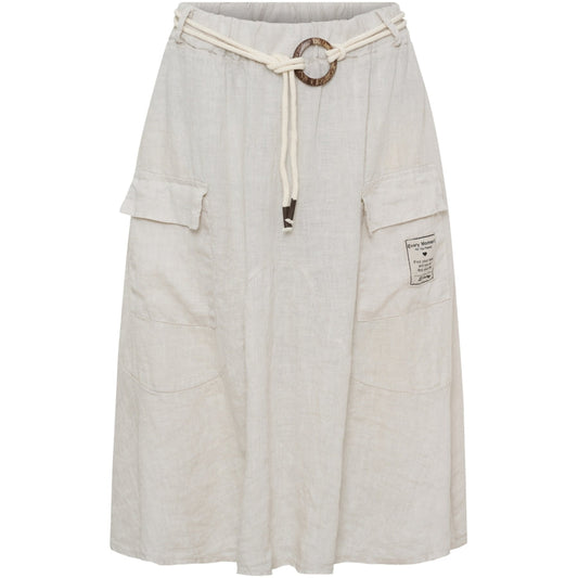 KJOL Beige Fickor Linne