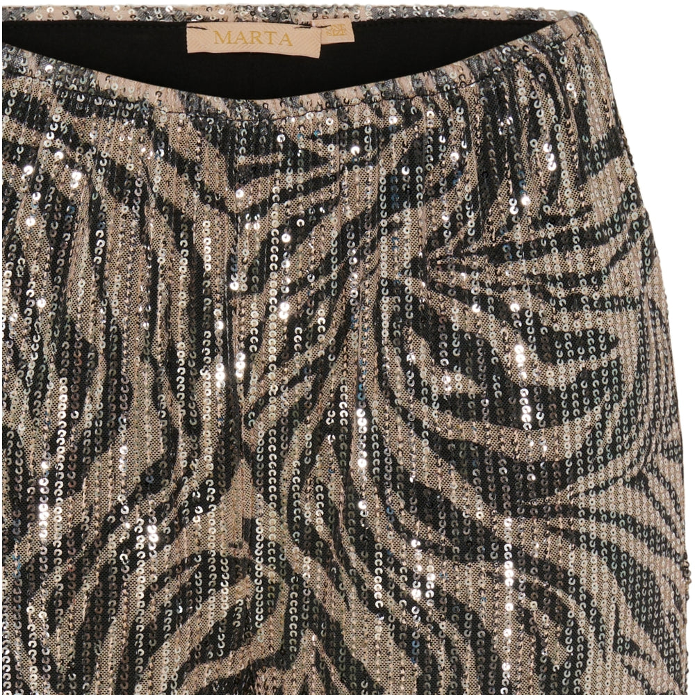 BYXA Paljett Brun/svart/paljett