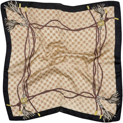 SJAL Mönstrad Svart/beige