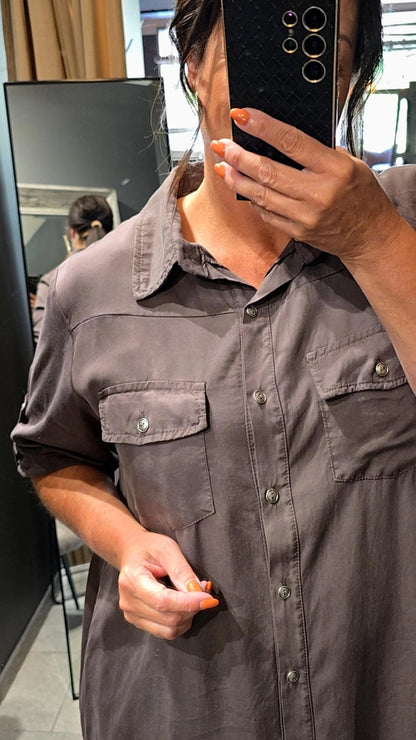 JEANSKLÄNNING Espresso
