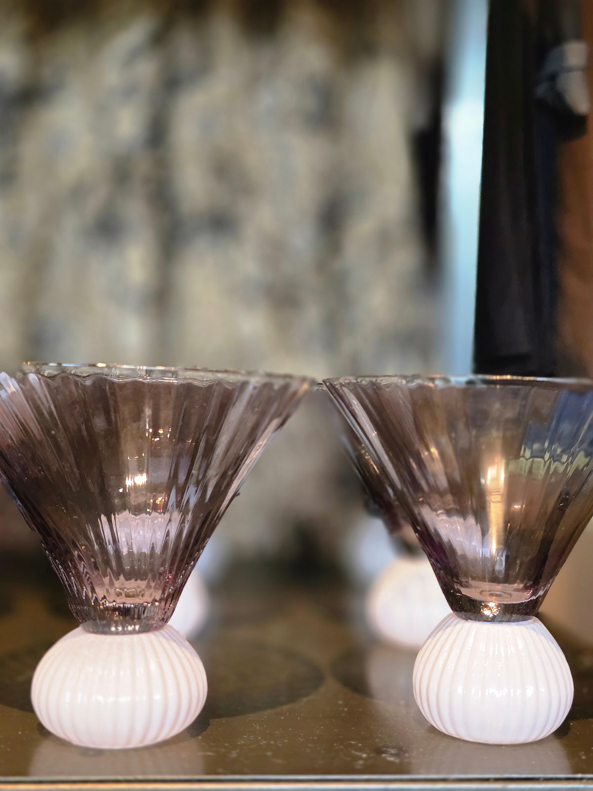 COCKTAILGLAS Smoke/creme