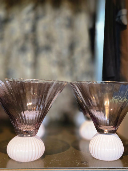 COCKTAILGLAS Smoke/creme