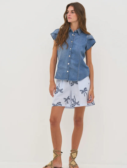 SHORTS Diga Blå Rand