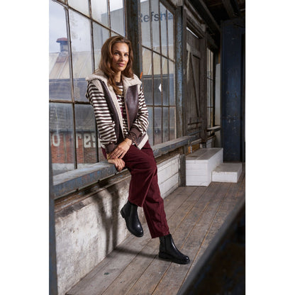 BYXA Babycord Vinröd