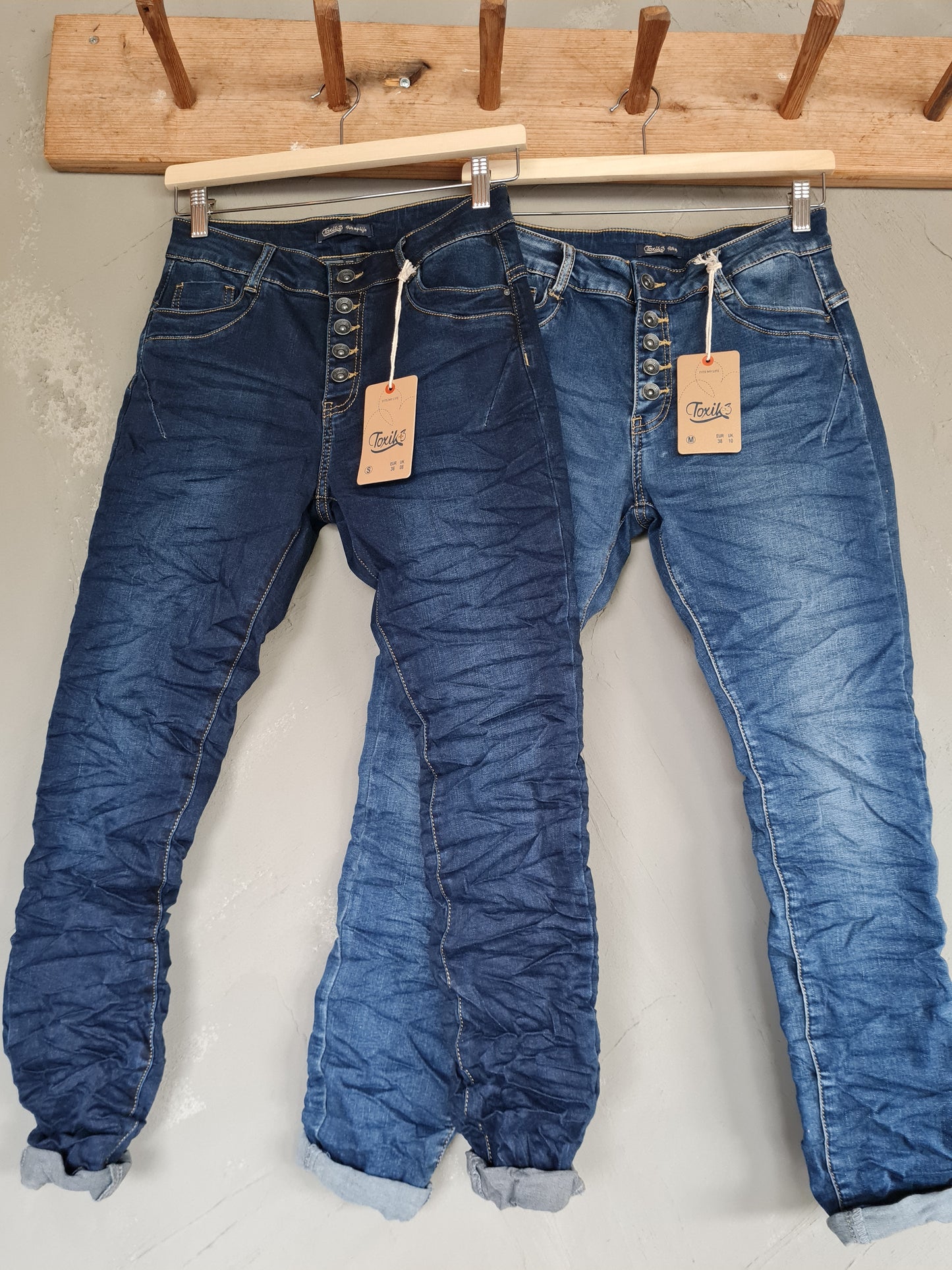 JEANS Mörkblå Toxik