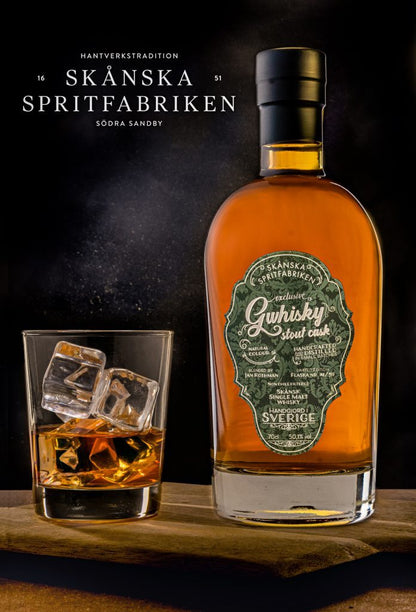 WHISKEY Sweeds i glasburk